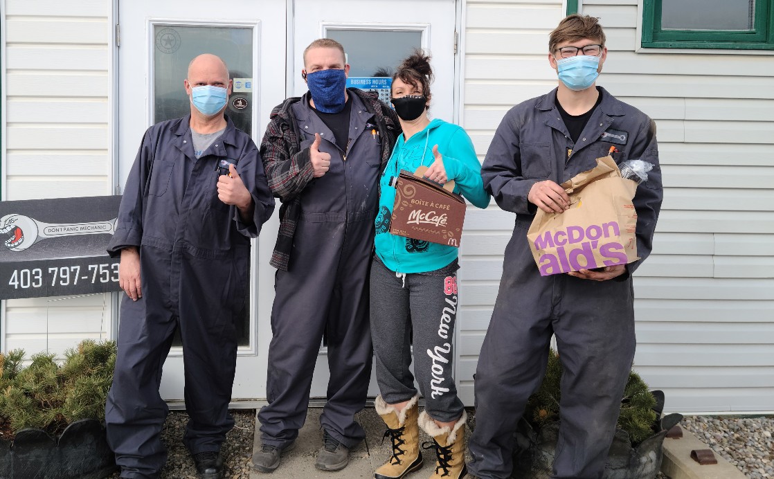 Don’t Panic Mechanic fixes up The McCafe Coffee Break - CochraneNow